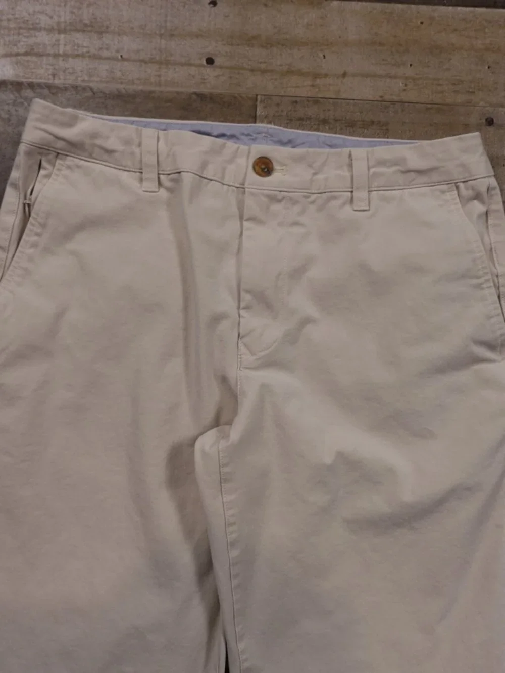 Bonobos Straight Fit Chino Pants Men’s 32x32 Light Khaki Beige Stretch Casual